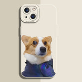 Cute Puppy Silicone Case for iPhone Series
